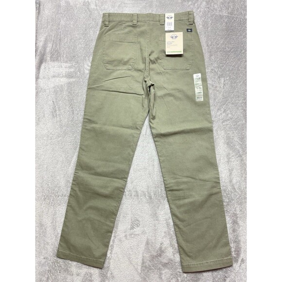 Dockers Men’s Stretch Utility Pants Straight Fit Size 32x32 Green Color - Picture 4 of 14